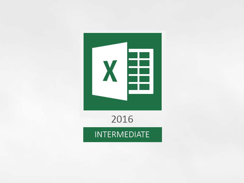 Excel 2016 - Intermediate Short Course