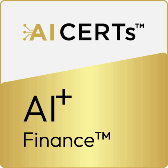 AI+ Finance certification