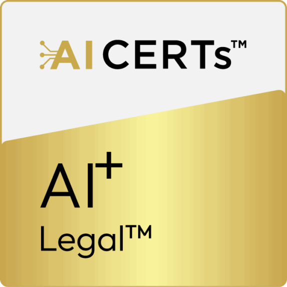 AI+ Legal Agent Certification