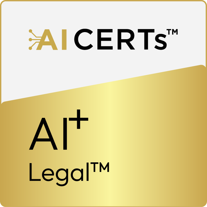 AI+ Legal Agent Certification